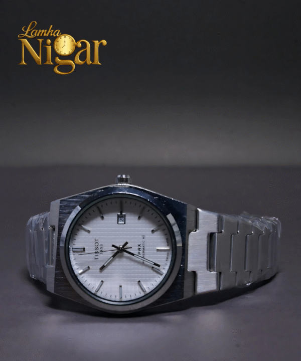Tissot PRX Slim Case – Tissot Silver Watch White Dial