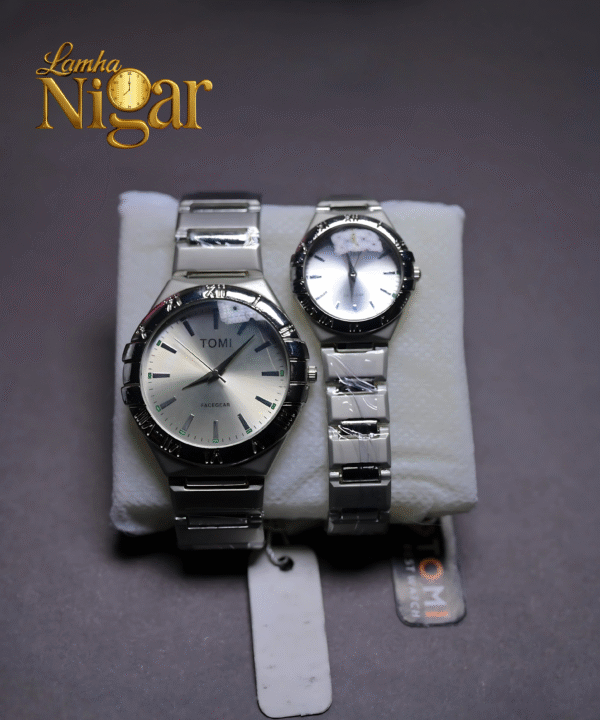 Premium Silver Dial Watch for Men & Women